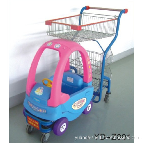 Yuanda Children Shopping Trolley Cart with Baby Seat (YD-Z001)